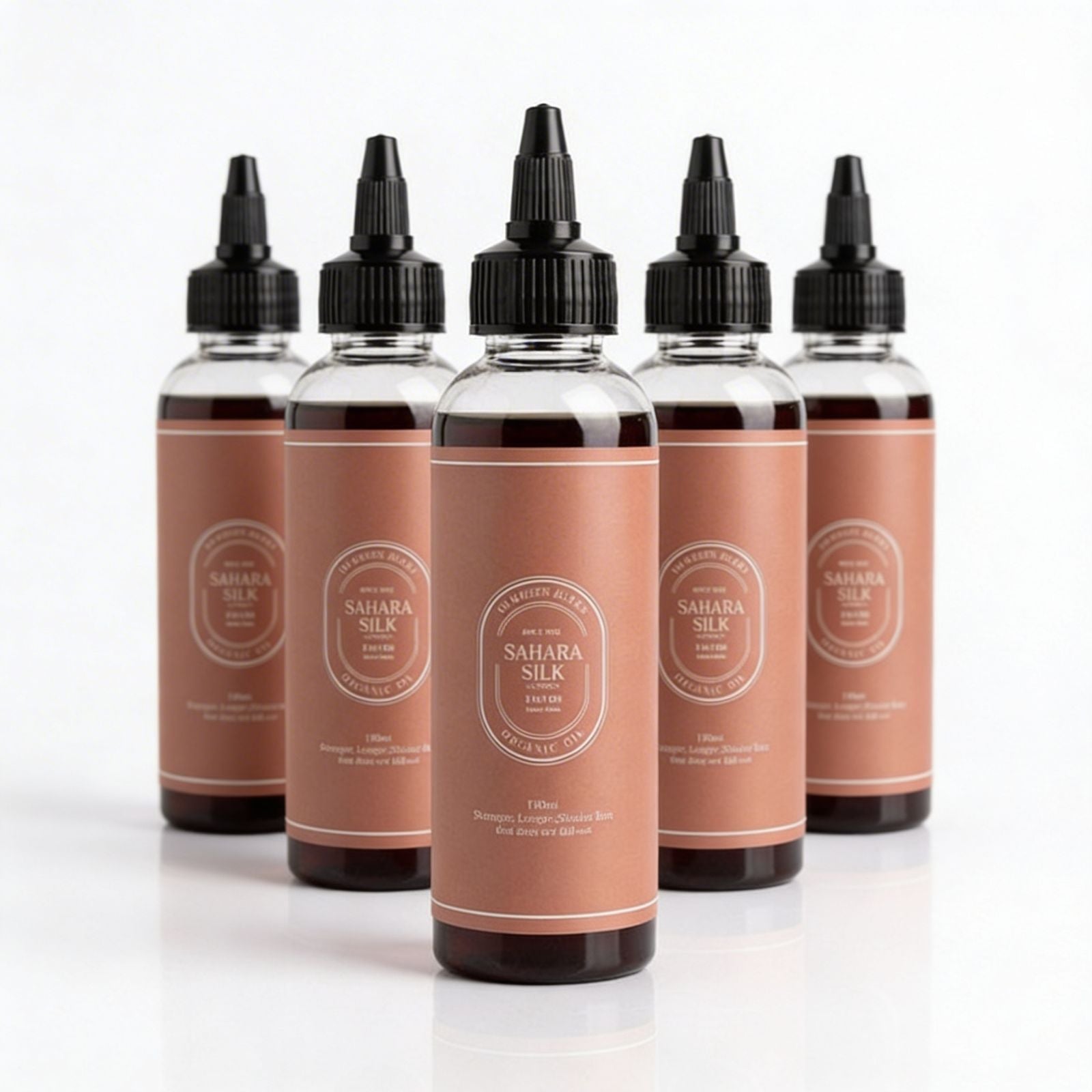 Organic Herbs Oil - 5-Bottle Set