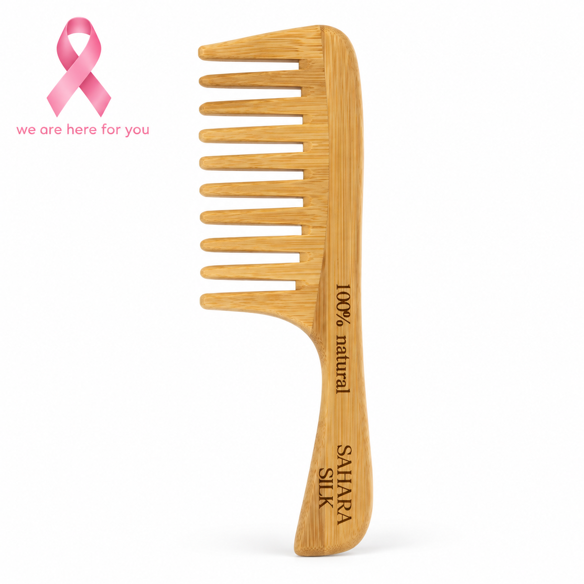 Bamboo Hairbrush - 100% Organic