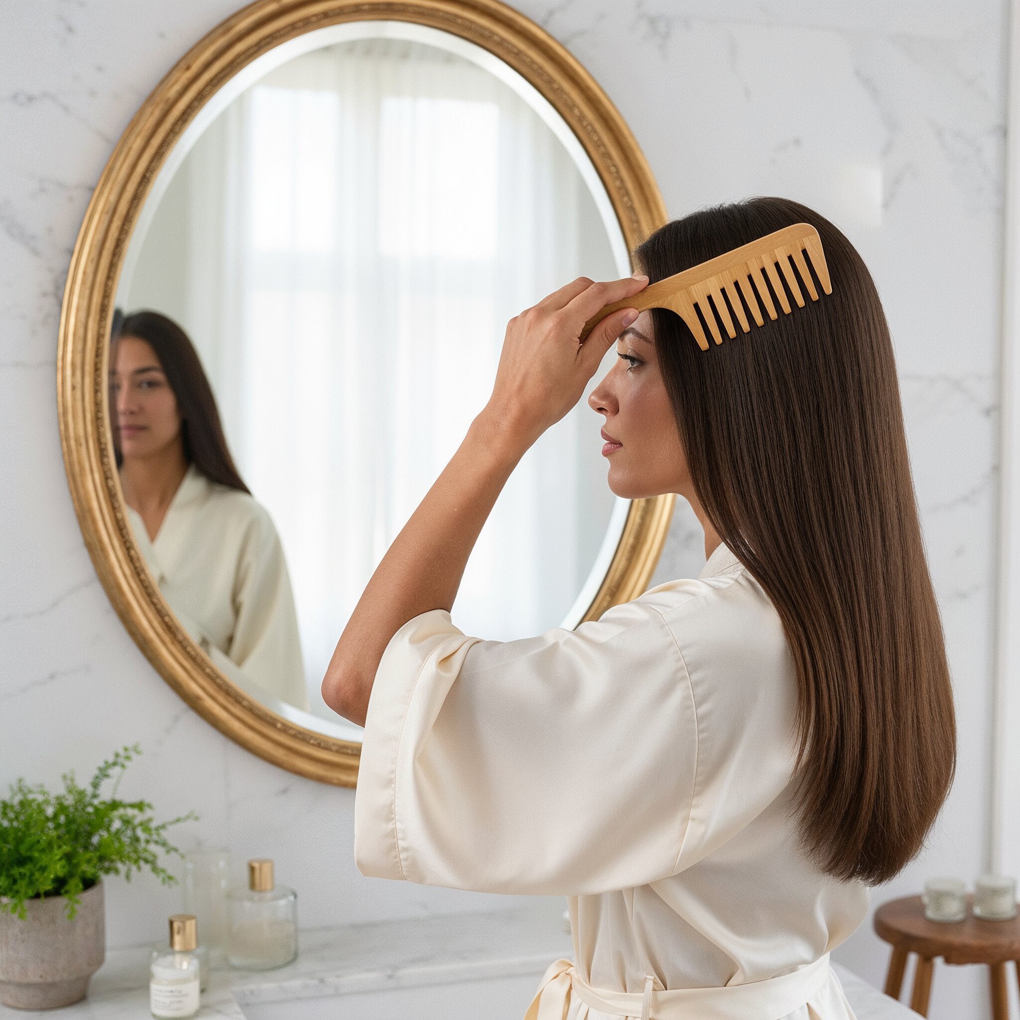 Natural Bamboo Hairbrush